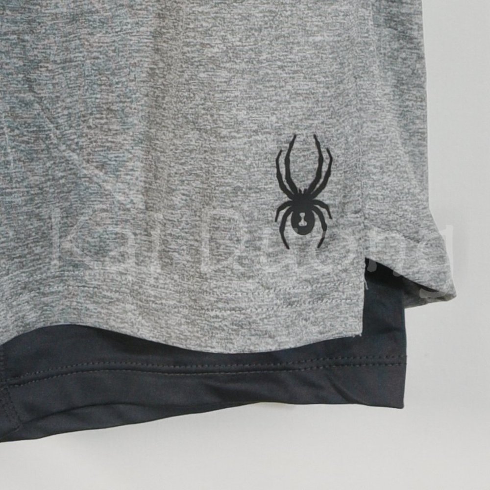Spyder Men's tech Knit short Black , Gray - Picture 8 of 16